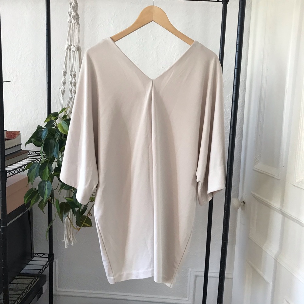 Drapey top with heavy fall, beautiful lines